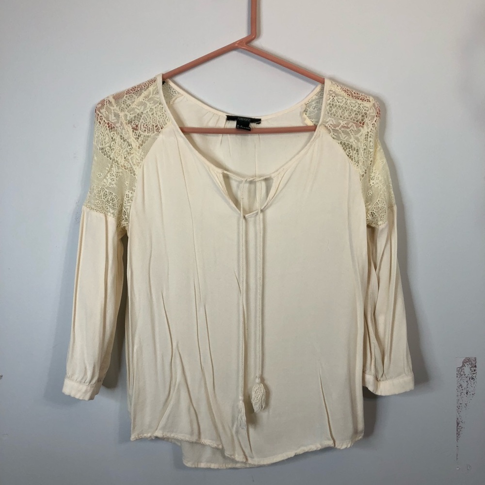 Cream top
